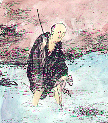 Dongshan traversant le gué (DR)
